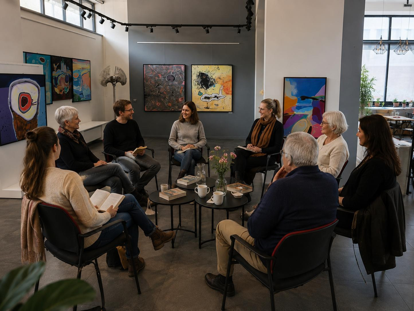 Between the Lines: Reading Club at Art Rubikon — ART Rubikon z.s., Olomouc